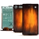 Capa em pele Sony Xperia XZ1 Compact - Fauve Patine