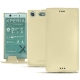 Funda de piel Sony Xperia XZ1 Compact - Beige PU