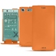 Custodia in pelle Sony Xperia XZ1 Compact - Orange PU