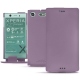 Capa em pele Sony Xperia XZ1 Compact - Lilas PU