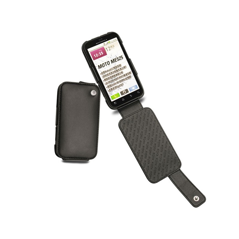 Capa em pele Motorola Defy ME525  - Noir ( Nappa - Black ) 
