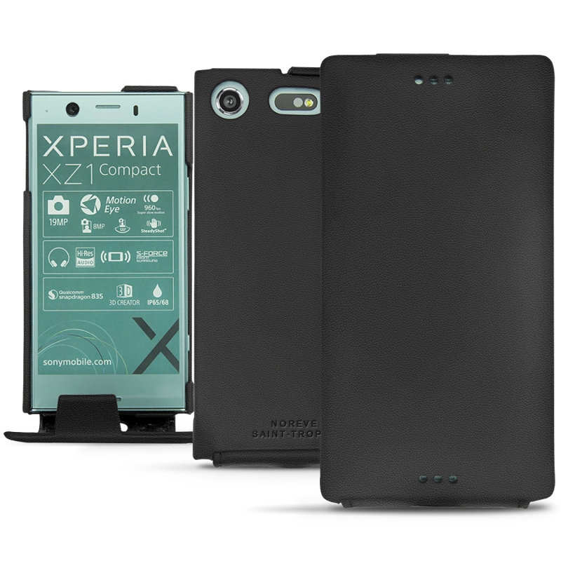 Lederschutzhülle Sony Xperia XZ1 Compact - Noir PU