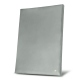 Menu holder A4 - Double page - Gris ( Nappa - Pantone W428C ) 