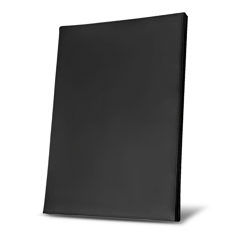 Menu holder A4 - Double page - Noir PU