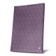 Portamenu A4 - Doppio - Lilas - Couture ( Nappa - Pantone 2645U ) 