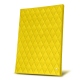 Funda para menús A4 - Doble - Jaune fluo - Couture