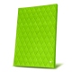 Funda para menús A4 - Doble - Vert fluo - Couture