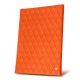 Porte menu A4 - Double - Orange fluo - Couture