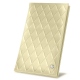 Porta libretto degli assegni - Beige - Couture ( Nappa - Pantone 7502C ) 