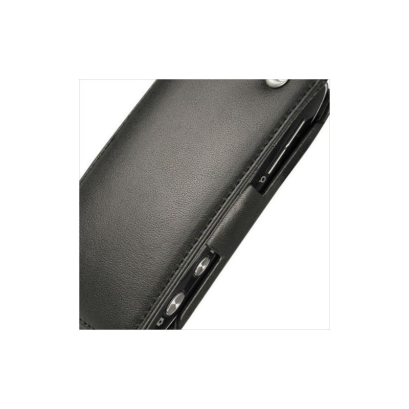 Capa em pele Sony Ericsson Vivaz 