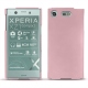 Custodia in pelle Sony Xperia XZ1 Compact - Noir ( Nappa - Black ) 