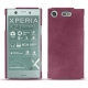 Funda de piel Sony Xperia XZ1 Compact - Noir ( Nappa - Black ) 