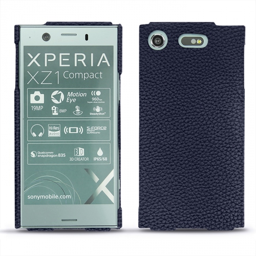 Capa em pele Sony Xperia XZ1 CompactCobalt ( Pantone #2b253f ) 