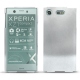 Funda de piel Sony Xperia XZ1 Compact - Noir ( Nappa - Black ) 