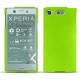 Custodia in pelle Sony Xperia XZ1 Compact - Noir ( Nappa - Black ) 