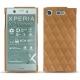 Custodia in pelle Sony Xperia XZ1 Compact - Noir ( Nappa - Black ) 