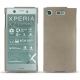 Custodia in pelle Sony Xperia XZ1 Compact - Noir ( Nappa - Black ) 