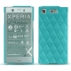 Custodia in pelle Sony Xperia XZ1 Compact - Noir ( Nappa - Black ) 