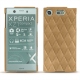 Custodia in pelle Sony Xperia XZ1 Compact - Noir ( Nappa - Black ) 