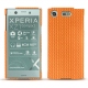 Sony Xperia XZ1 Compact leather cover - Noir ( Nappa - Black ) 