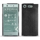 Funda de piel Sony Xperia XZ1 Compact - Noir ( Nappa - Black ) 