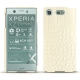 Custodia in pelle Sony Xperia XZ1 Compact - Noir ( Nappa - Black ) 