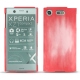 Custodia in pelle Sony Xperia XZ1 Compact - Noir ( Nappa - Black ) 