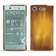 Custodia in pelle Sony Xperia XZ1 Compact - Noir ( Nappa - Black ) 