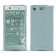 Sony Xperia XZ1 Compact leather cover - Noir ( Nappa - Black ) 