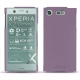 Custodia in pelle Sony Xperia XZ1 Compact - Noir ( Nappa - Black ) 