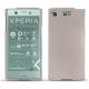 Sony Xperia XZ1 Compact leather cover - Noir ( Nappa - Black ) 