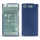Custodia in pelle Sony Xperia XZ1 Compact - Noir ( Nappa - Black ) 