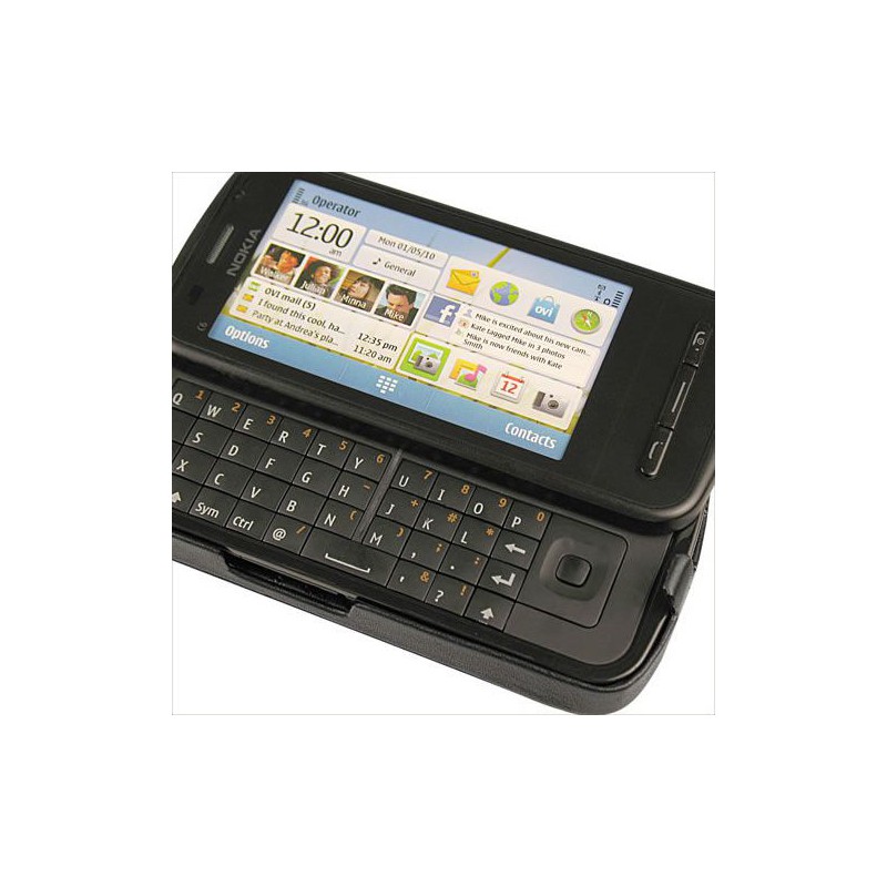 가죽 커버 Nokia C6 