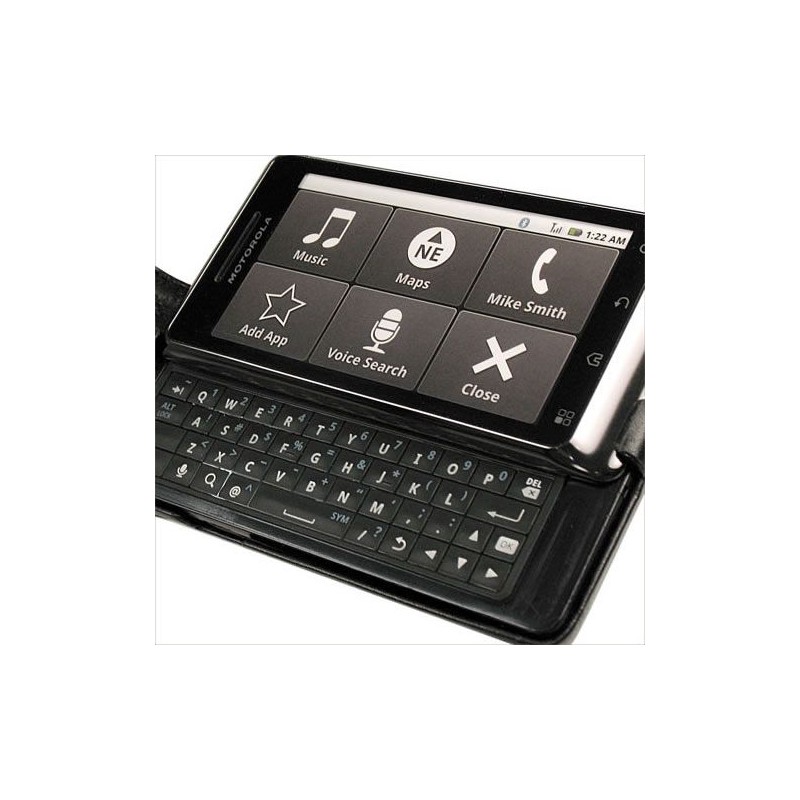 Funda de piel Motorola Milestone 2 - Droid 2 