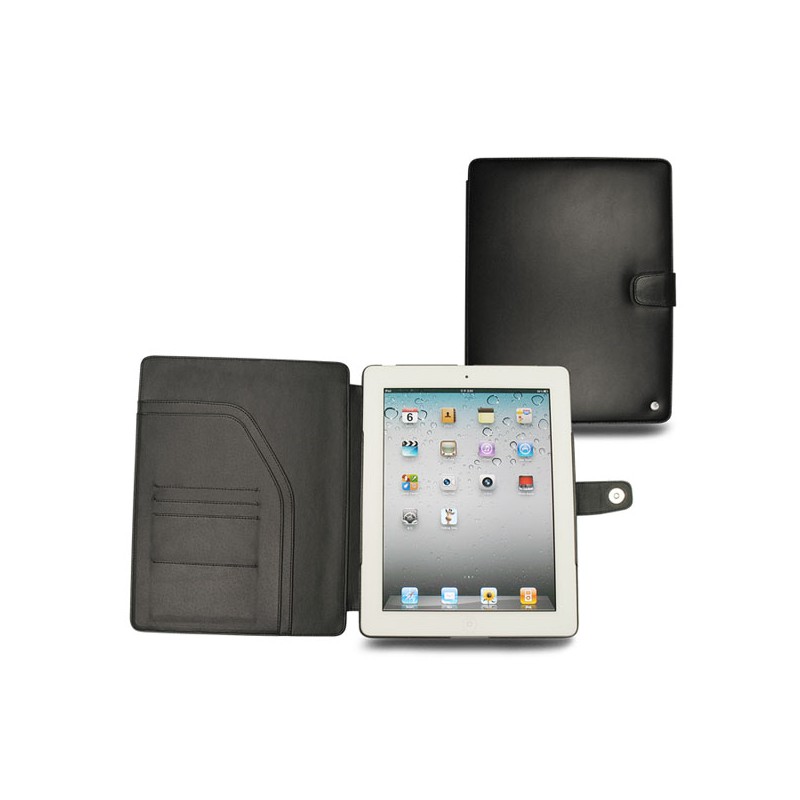 Housse cuir Apple iPad 2  - Noir ( Nappa - Black ) 