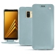 가죽 커버 Samsung Galaxy A8 (2018) - Bleu ciel ( Nappa - Pantone 277C ) 
