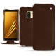 가죽 커버 Samsung Galaxy A8 (2018) - Châtaigne ( Pantone 476C ) 