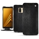 Capa em pele Samsung Galaxy A8 (2018) - Serpent nero