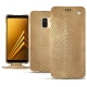 Funda de piel Samsung Galaxy A8 (2018) - Serpent sabbia