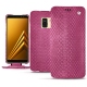 Lederschutzhülle Samsung Galaxy A8 (2018) - Serpent ciclamino