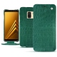 Capa em pele Samsung Galaxy A8 (2018) - Crocodile pino