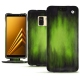 Samsung Galaxy A8 (2018) leather case - Vert Patine