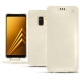 Funda de piel Samsung Galaxy A8 (2018) - Blanc escumo