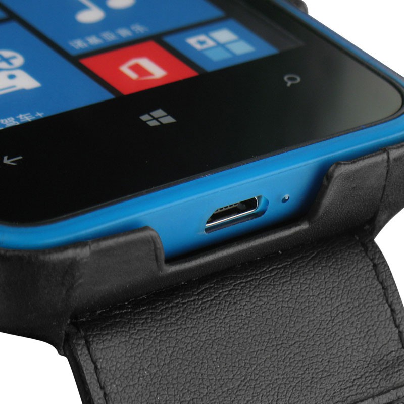 Custodia in pelle Nokia Lumia 620 