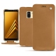 Samsung Galaxy A8 (2018) leather case - Castan esparciate
