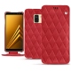 Custodia in pelle Samsung Galaxy A8 (2018) - Rouge troupelenc - Couture