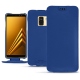 Capa em pele Samsung Galaxy A8 (2018) - Bleu Océan PU