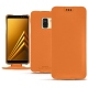 Capa em pele Samsung Galaxy A8 (2018) - Orange PU