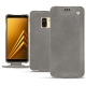 Custodia in pelle Samsung Galaxy A8+ (2018) - Acier vintage ( Pantone 403C ) 