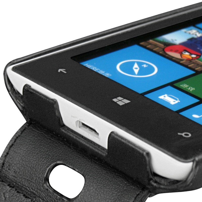 Nokia Lumia 520  leather case